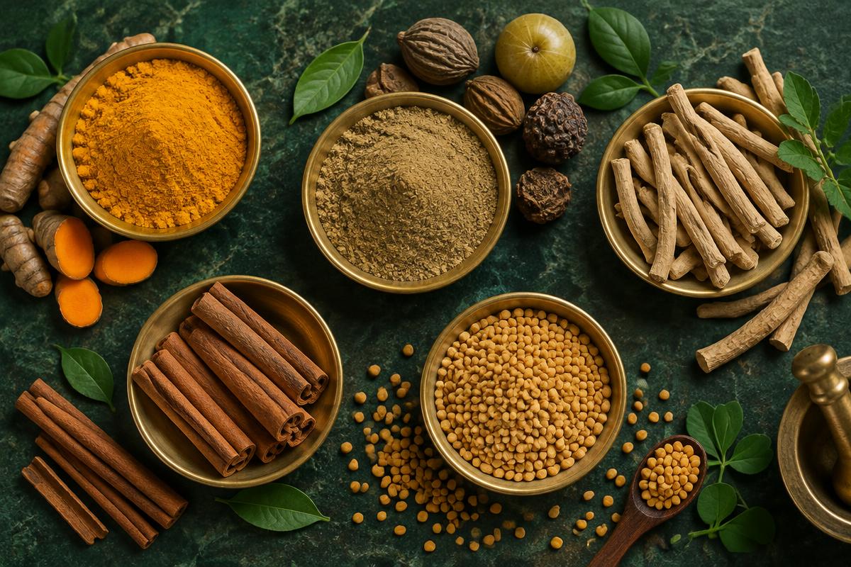 6 Ayurvedic herbs that support healthy weight loss